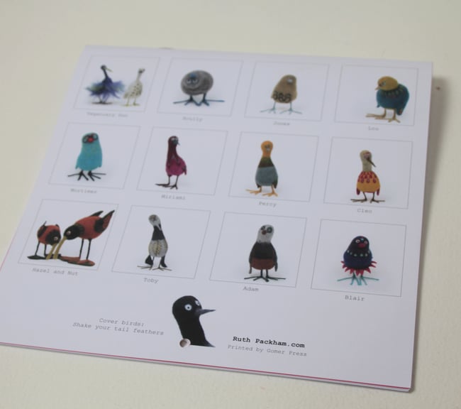 2026 Quirky bird calendar