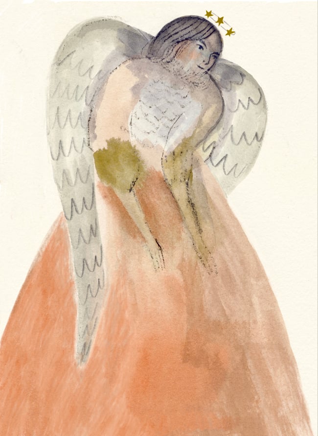 Solo Angel ~ Giclee print