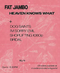 FATJAMBO + HKW LONDON 15/11/25