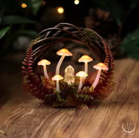Image 1 of Glowing Fungi wreath
