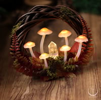 Image 2 of Glowing Fungi wreath