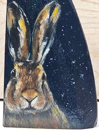 Image 3 of Scottish Stave Ornament,  Starry Starry Hare 