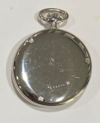 Image 4 of WW2 (Nazi Germany) Wehrmacht Issued Pocket Watch w/Framed Document Certification