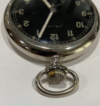 Image 6 of WW2 (Nazi Germany) Wehrmacht Issued Pocket Watch w/Framed Document Certification
