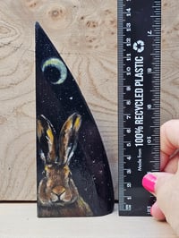 Image 5 of Scottish Stave Ornament,  Starry Starry Hare 