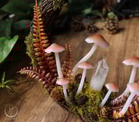 Image 3 of Glowing Fungi moon wreath