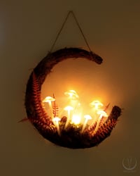 Image 6 of Glowing Fungi moon wreath