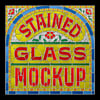 Stained Glass Mockup