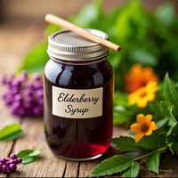 Organic Elderberry Syrup