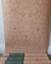 Image 5 of 1980s Vintage Morris & Co Wallpaper Rolls - Savernake William Morris Arts & Crafts - (Set of 3)