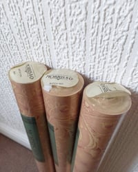 Image 2 of 1980s Vintage Morris & Co Wallpaper Rolls - Savernake William Morris Arts & Crafts - (Set of 3)