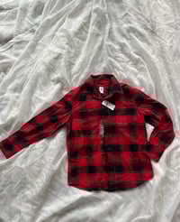 Image 1 of Gap Plaid Dress Shirt