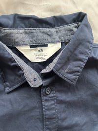Image 2 of H&M Navy Dress Shirt