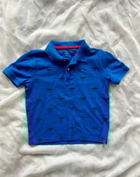 Image 1 of Tommy Hilfiger Plane Print Polo Tee