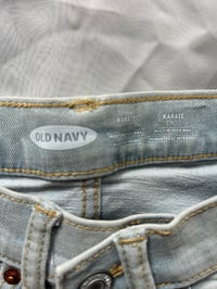 Image 2 of Old Navy Light Wash Slim Fit Ripped Jeans