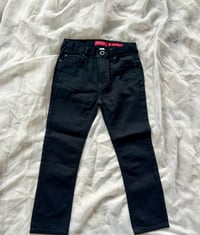 Image 1 of Guess Black Regular Slim Fit Jeans