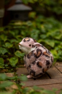 Image 4 of Pink animal print gamusino artdoll [IN STOCK]