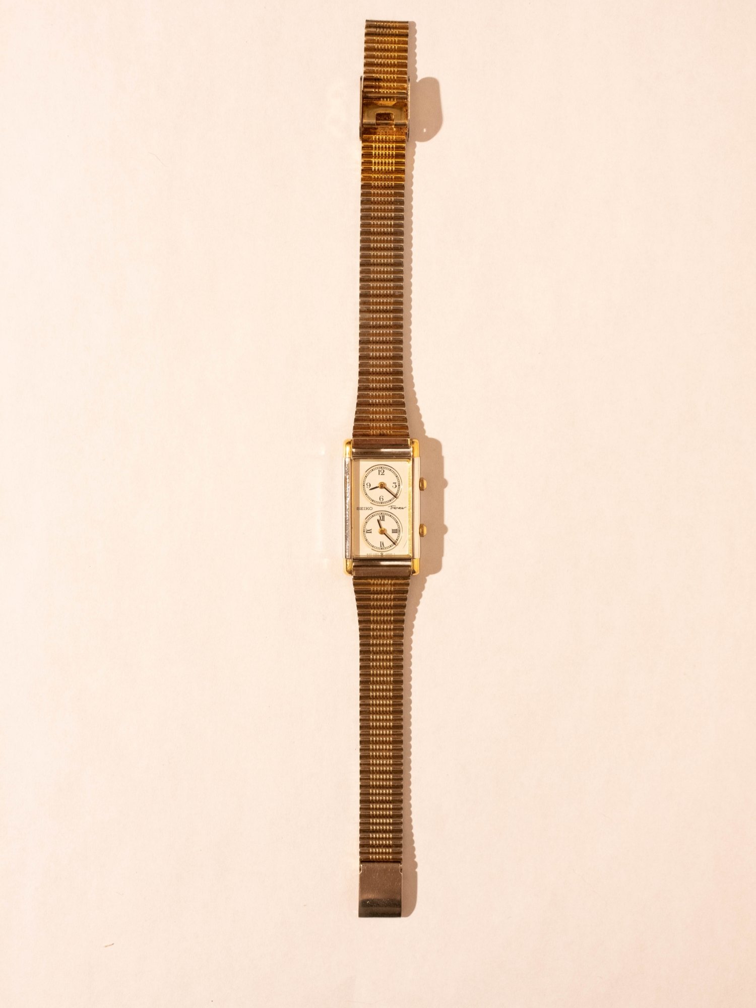 80s seiko dual time "trenew"