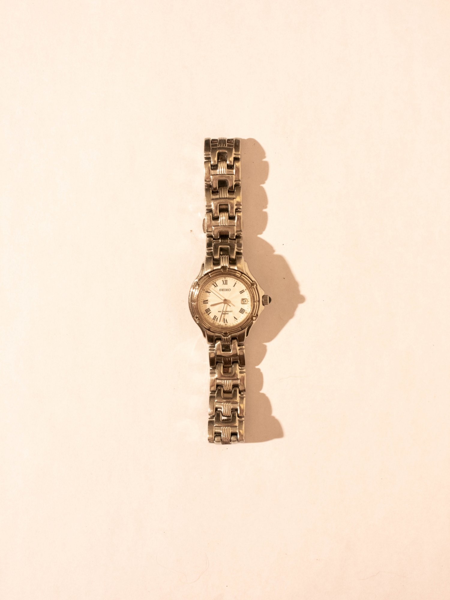 2000s seiko silver "roman"