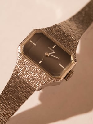 70s seiko silver "onyx"