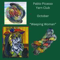 Image 1 of Picasso Yarn Club - OCT - SKEIN ONLY - PREORDER