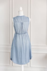 Image 2 of Item 15: H&M Denim Maternity Dress SMALL