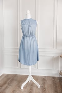 Image 3 of Item 15: H&M Denim Maternity Dress SMALL