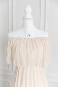 Image 2 of Item 17: Blencot Swiss Dots Dress, Cream SMALL 