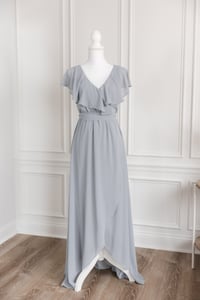Image 1 of Item 19: Baltic Born Dusty Blue Dress SMALL