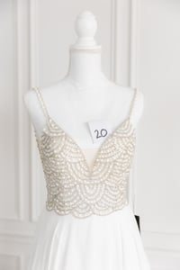 Image 2 of Item 20: Rosemore Couture White Dress SMALL