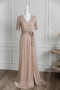 Image 1 of Item 33: Baltic Born Blush Sequin Dress MEDIUM