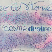 Image 4 of FANZINE Short Stories #0 Desire Desire and goodies