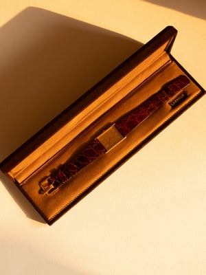 80 seiko lassale gold tank