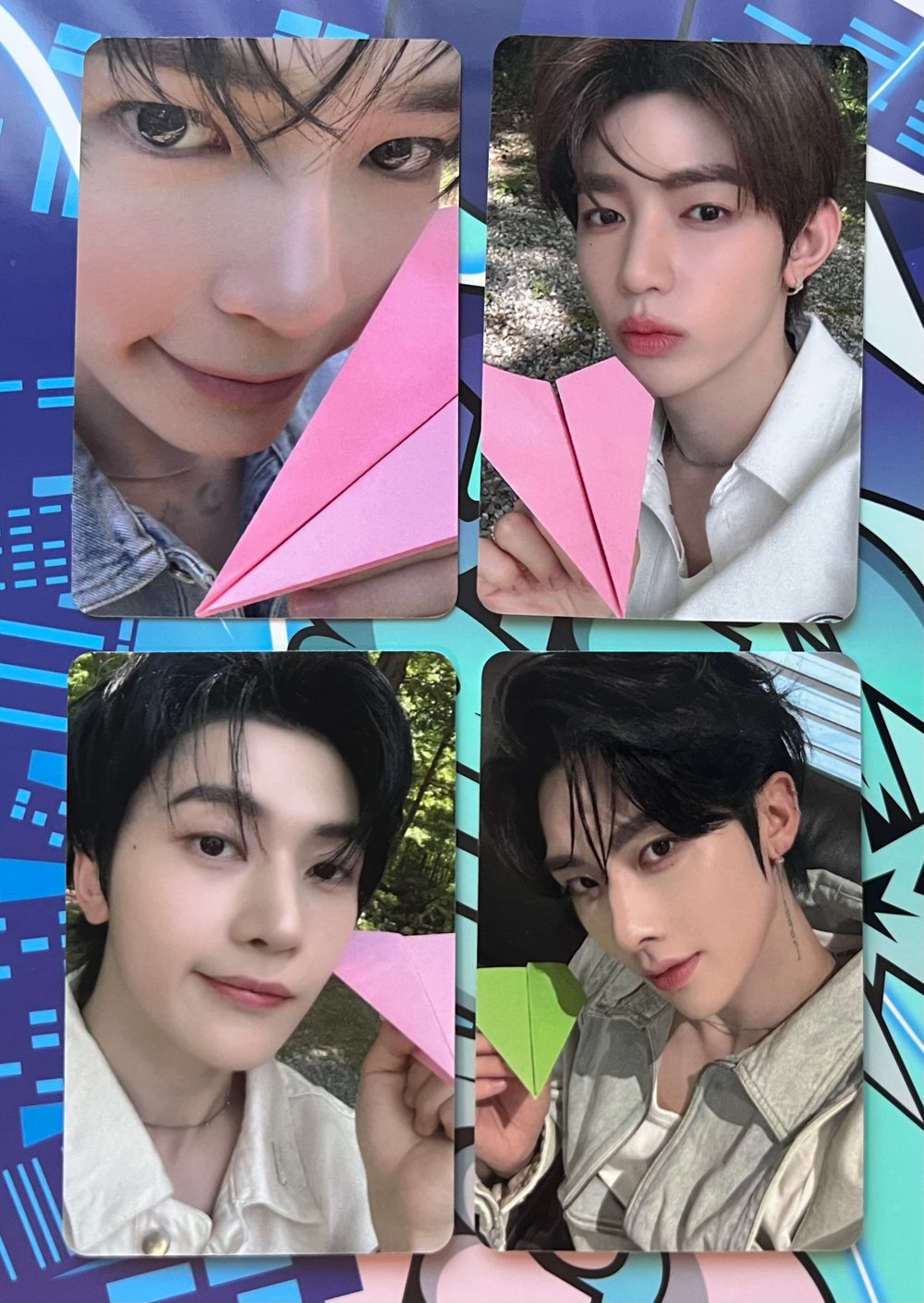 Image of ZEROBASEONE ‘NEVER SAY NEVER’ Apple Music Paper Airplane POB Photocard
