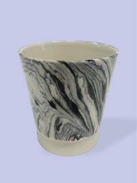 Image 1 of Marbled black and purple