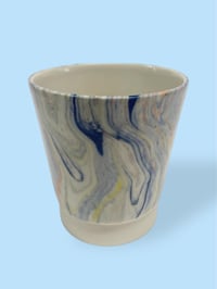 Image 1 of Marbled blue pastel