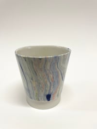 Image 3 of Marbled blue pastel