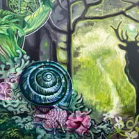 Image 2 of Enchanted Forest ~ Original oil painting