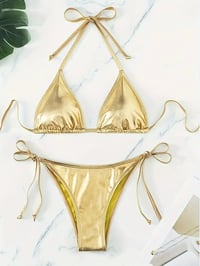 Image 2 of Golden Bikini, Custom made to order 
