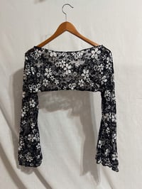 Image 2 of Bell-Sleeve Shrug