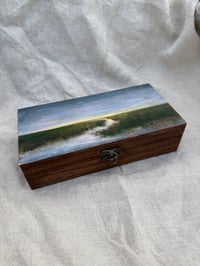 Image 2 of Hand Painted Wood Keepsake Box Number One
