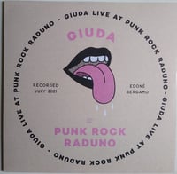 GIUDA - "Live At Punk Rock Raduno" LP (White Vinyl)