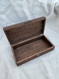 Image 4 of Hand Painted Wood Keepsake Box Number Four
