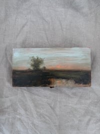 Image 2 of Hand Painted Wood Keepsake Box Number Six