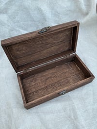 Image 4 of Hand Painted Wood Keepsake Box Number Six