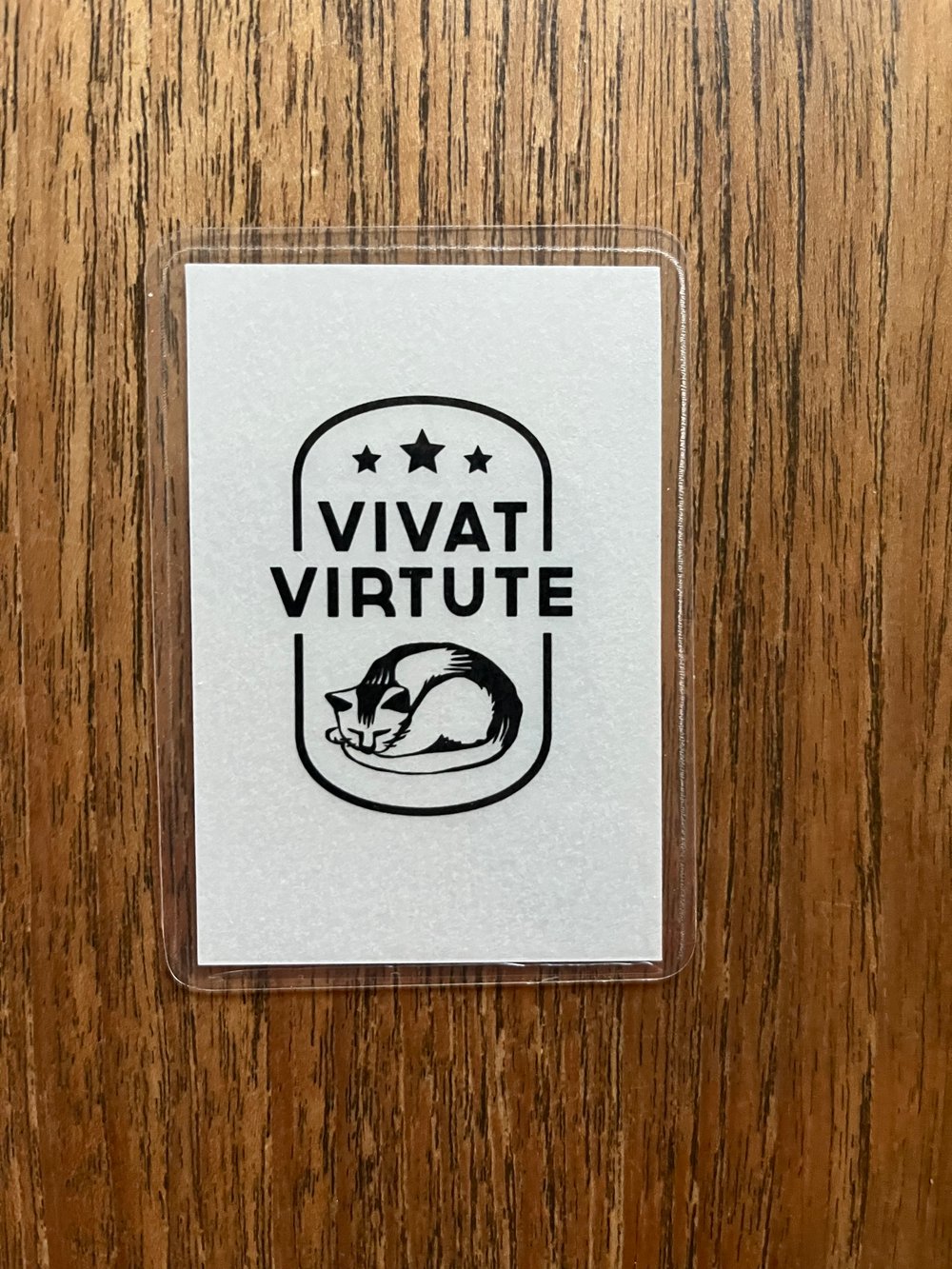 take that laminate out of your wallet and read it