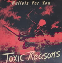 Image 1 of TOXIC REASONS - "Bullets For You" LP (Red Vinyl) 