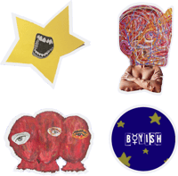 Image 1 of Issue 001 Sticker Pack