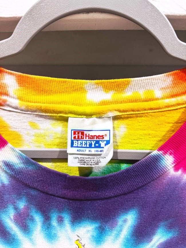 Jerry Jaspar 90s Smiling Sun T-Shirt - Size XL