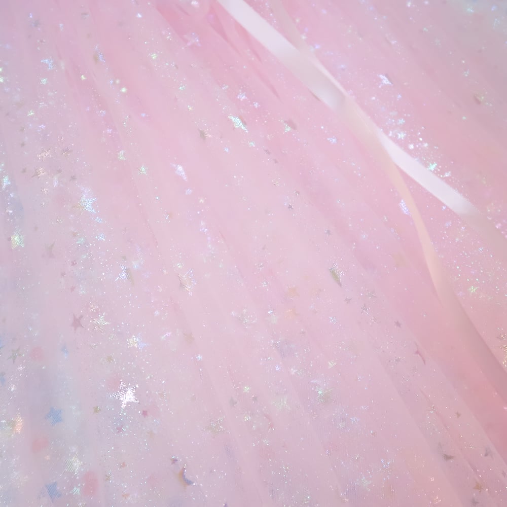 Iridescent Peignoir: Pink